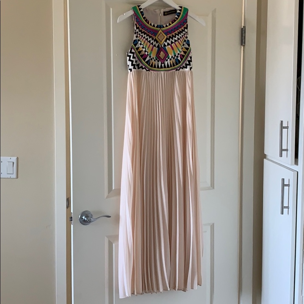 Colorful Elegant Evening Gown